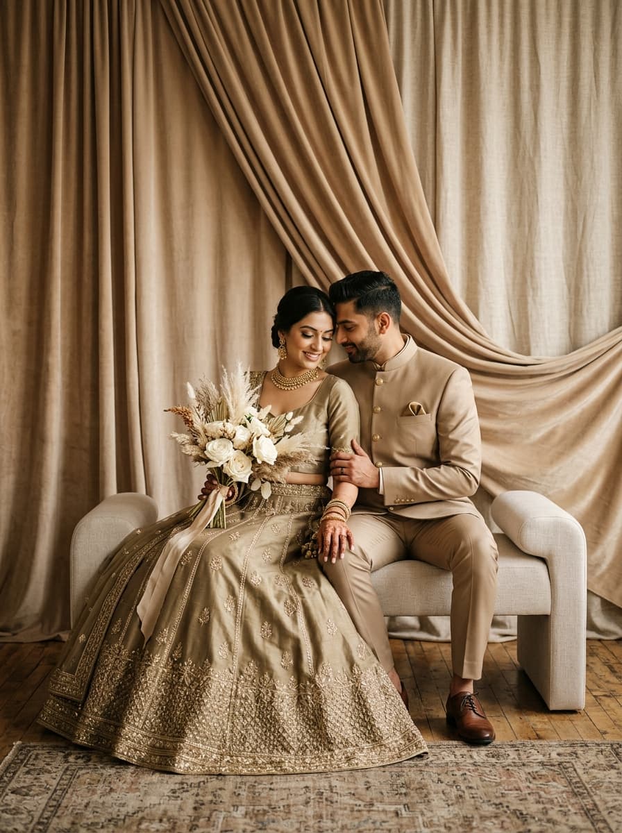 Warm Heritage Couple